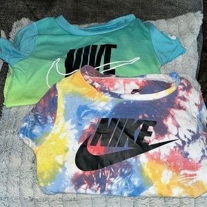 Nike shirt bundle. Two Nike shirts.
